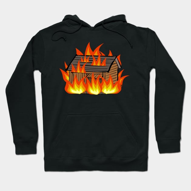 Someone burned down my she shed - State Farm Commercial Hoodie by tziggles